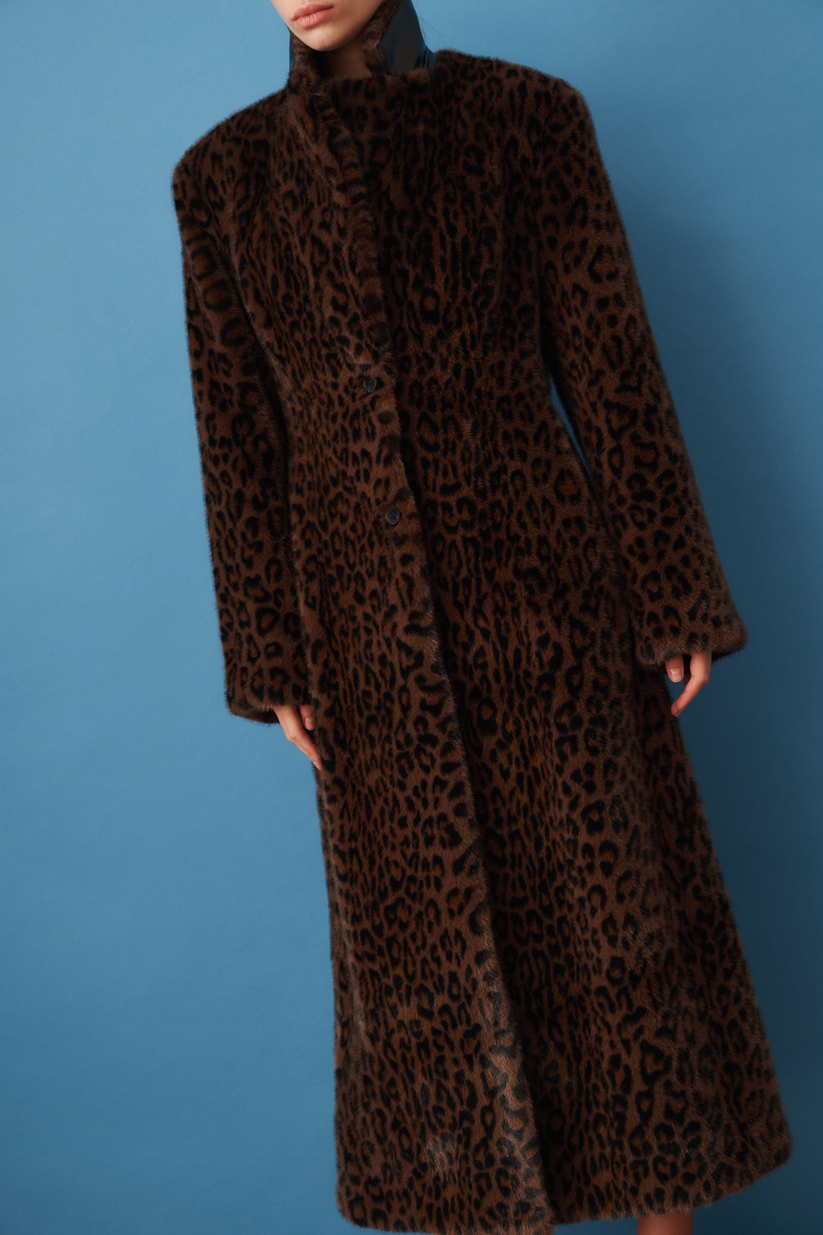 Faux Fur Coat Leopard - DÉSORDRE