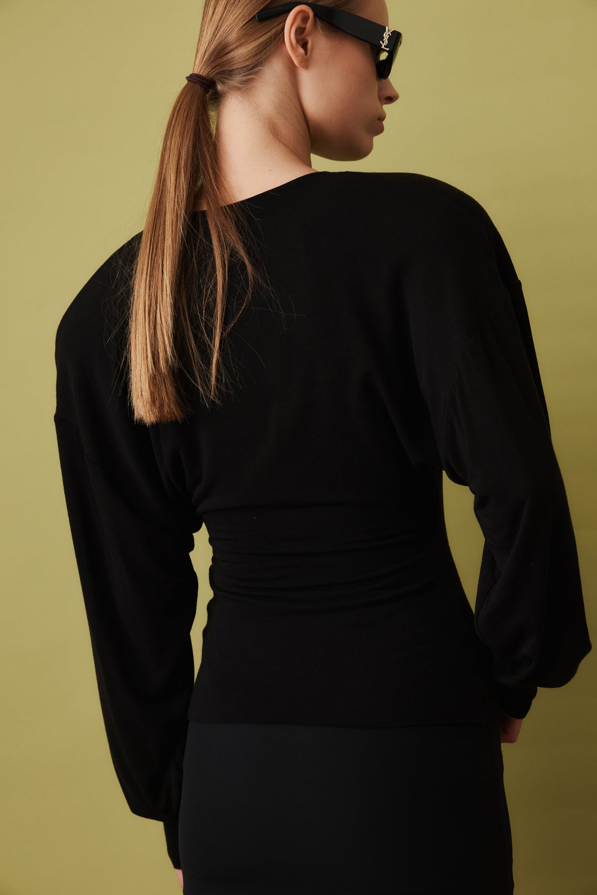 Aura Black Cardigan