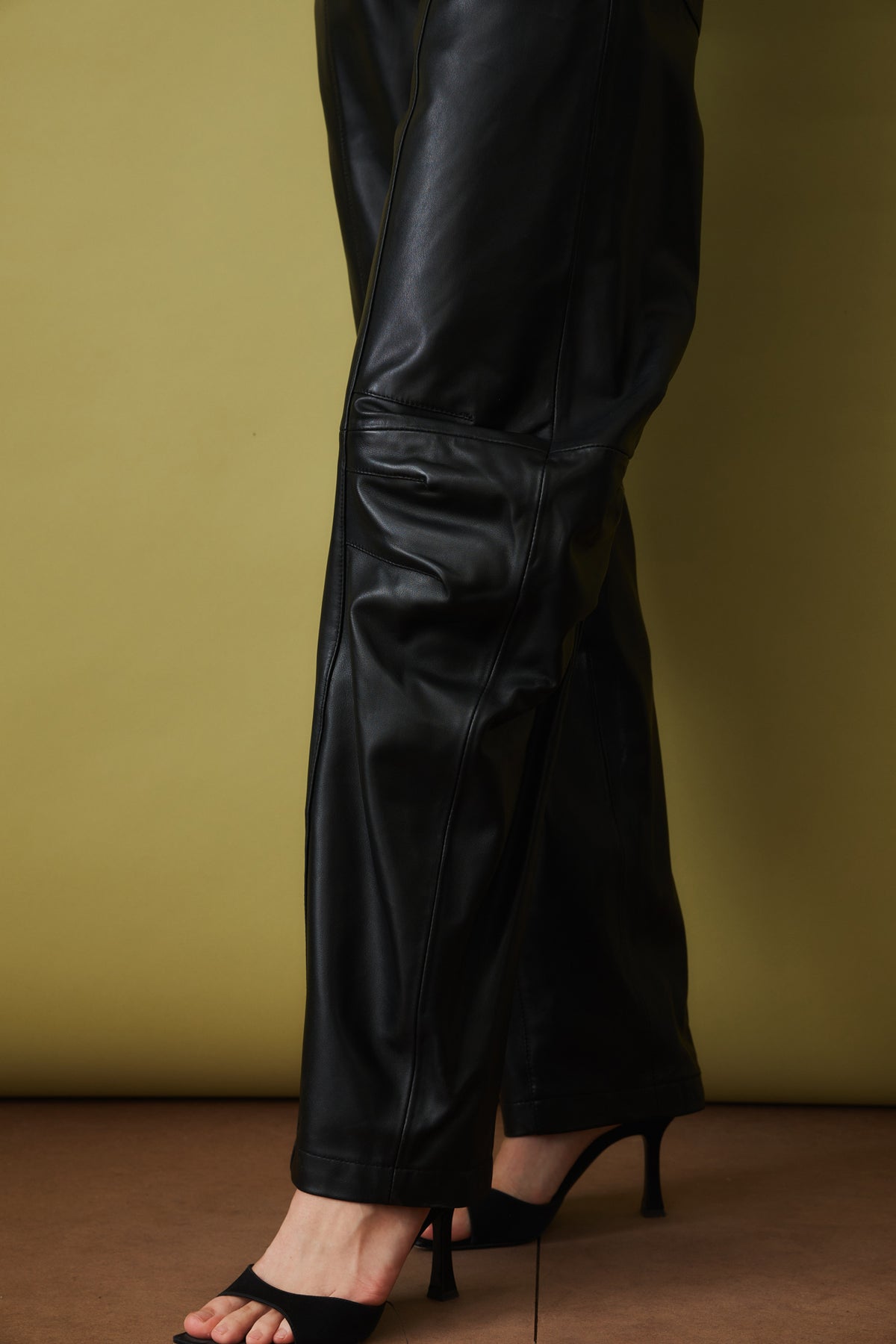Cassandra Leather Pants - DÉSORDRE