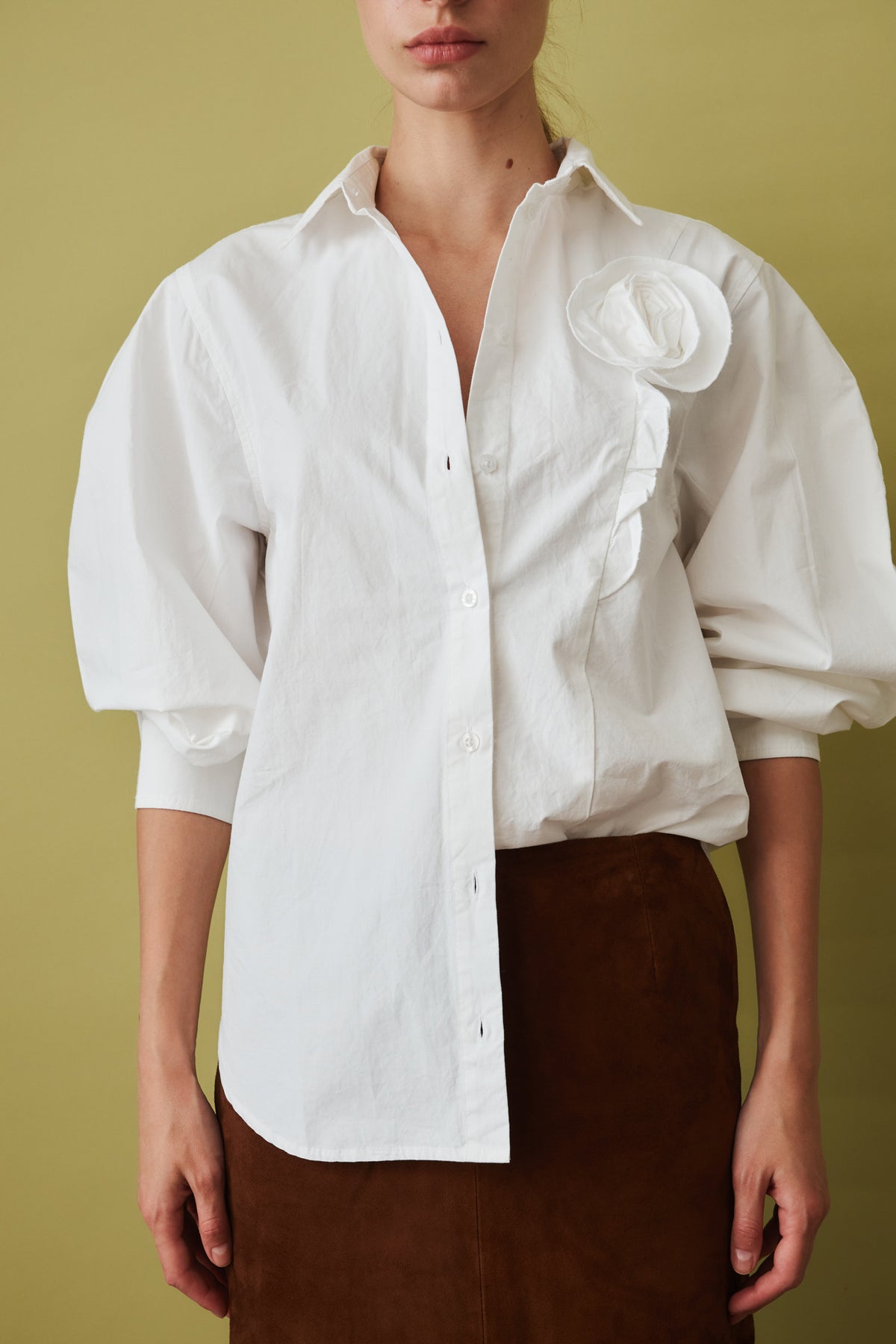 Oversized Shirt Bright White