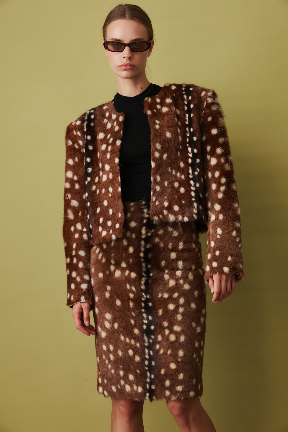 Loulou Jacket in Bambi