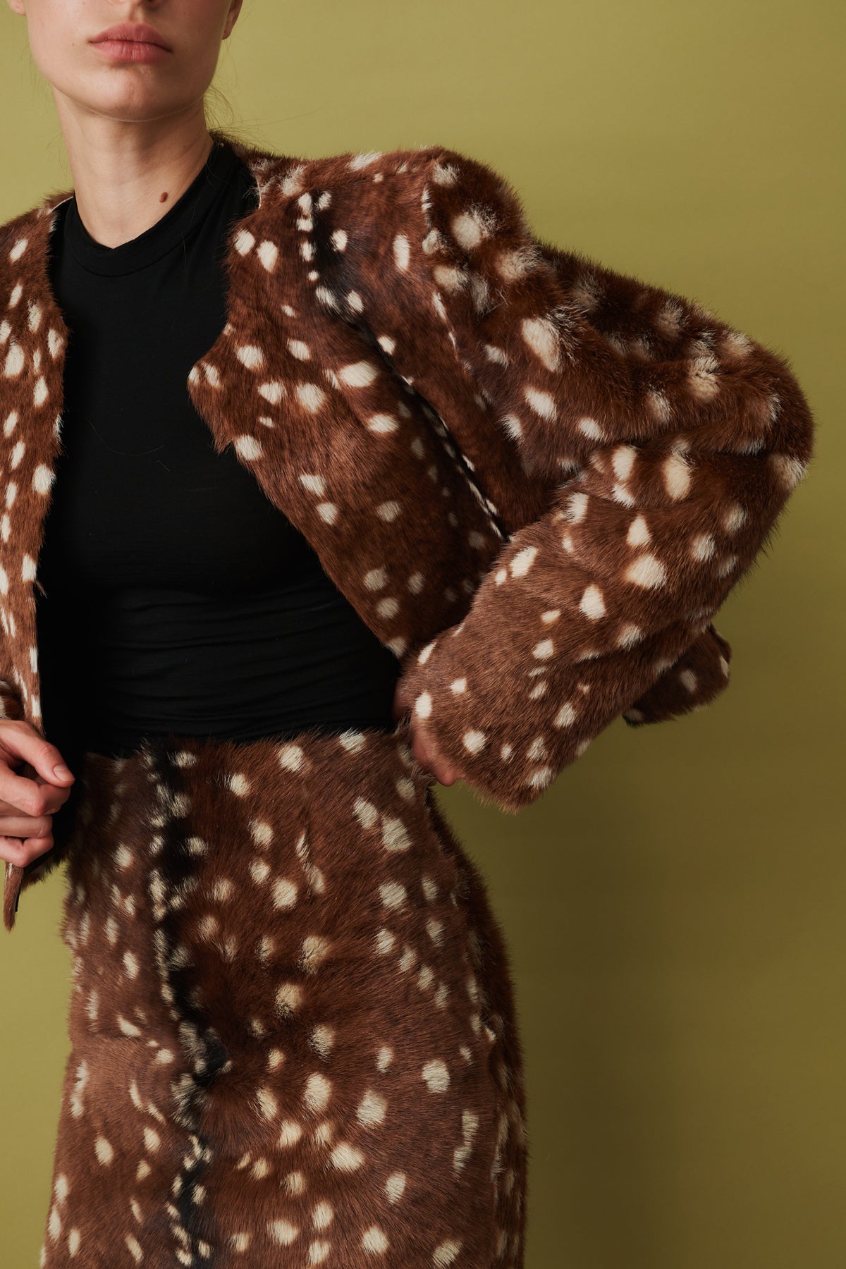 Loulou Jacket in Bambi