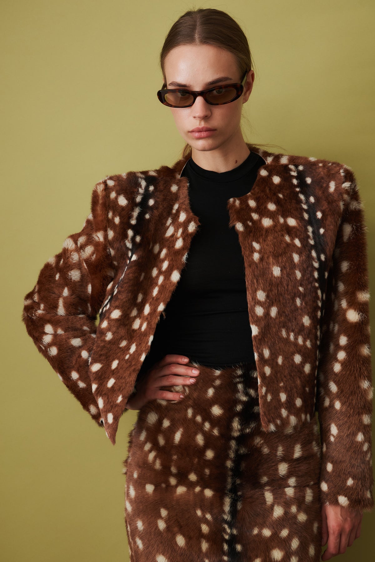 Loulou Jacket in Bambi