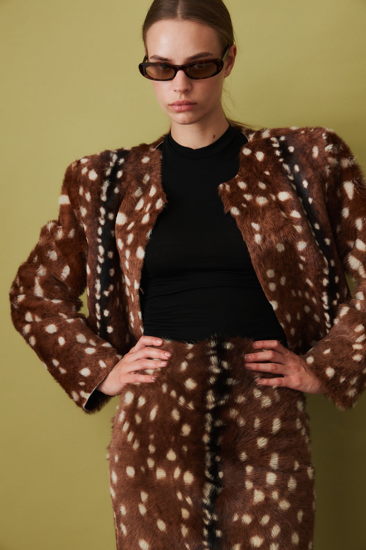 Loulou Jacket in Bambi