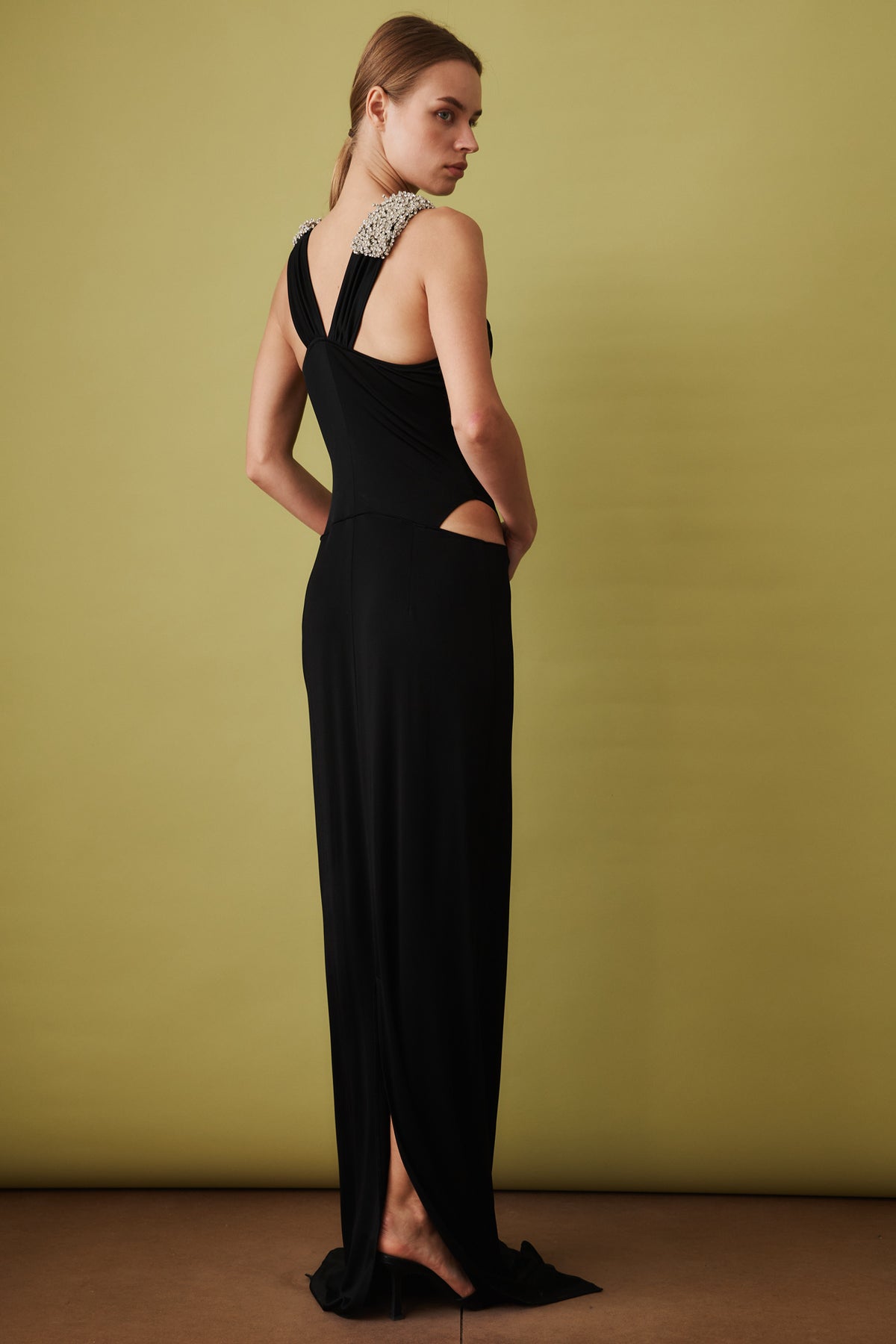 Rio Maxi Dress in Zaffiro - DÉSORDRE