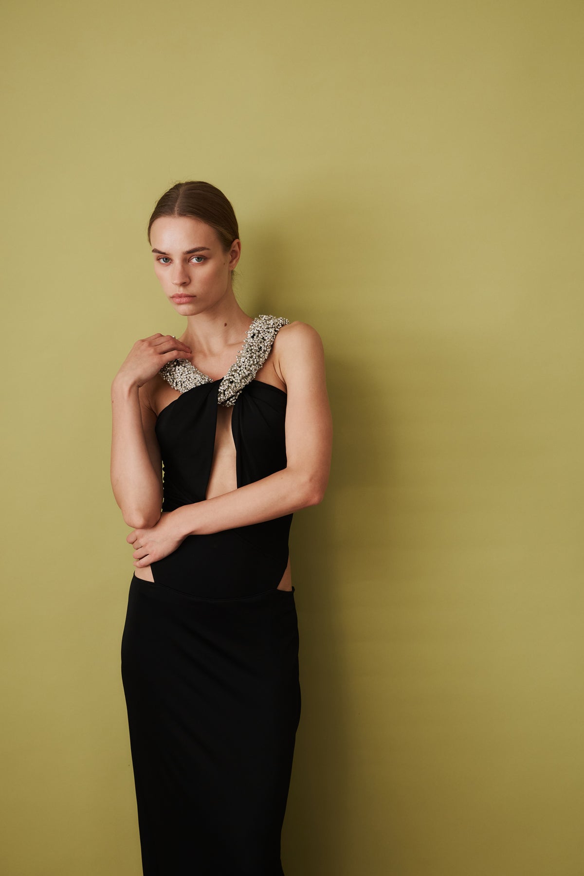Rio Maxi Dress in Zaffiro - DÉSORDRE