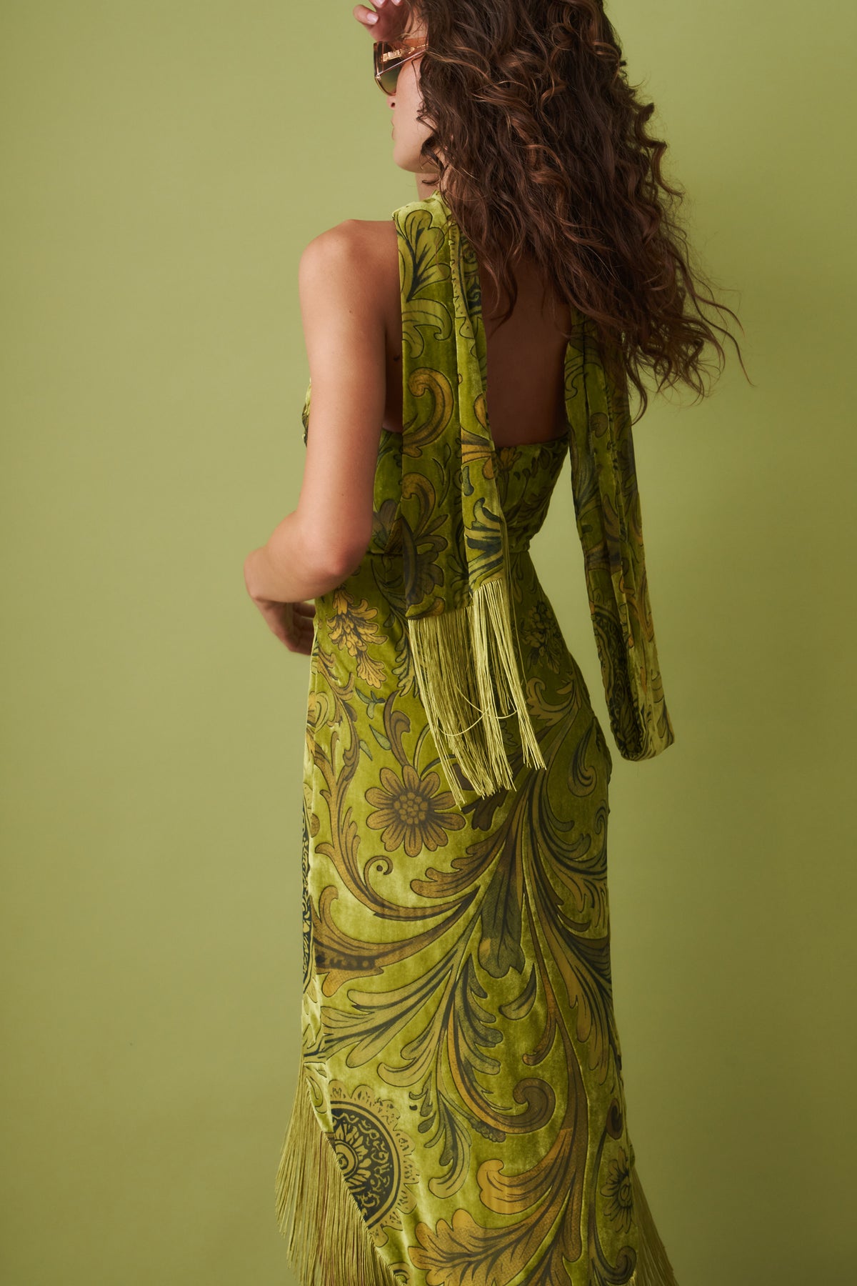 Statice Velvet Dress - DÉSORDRE