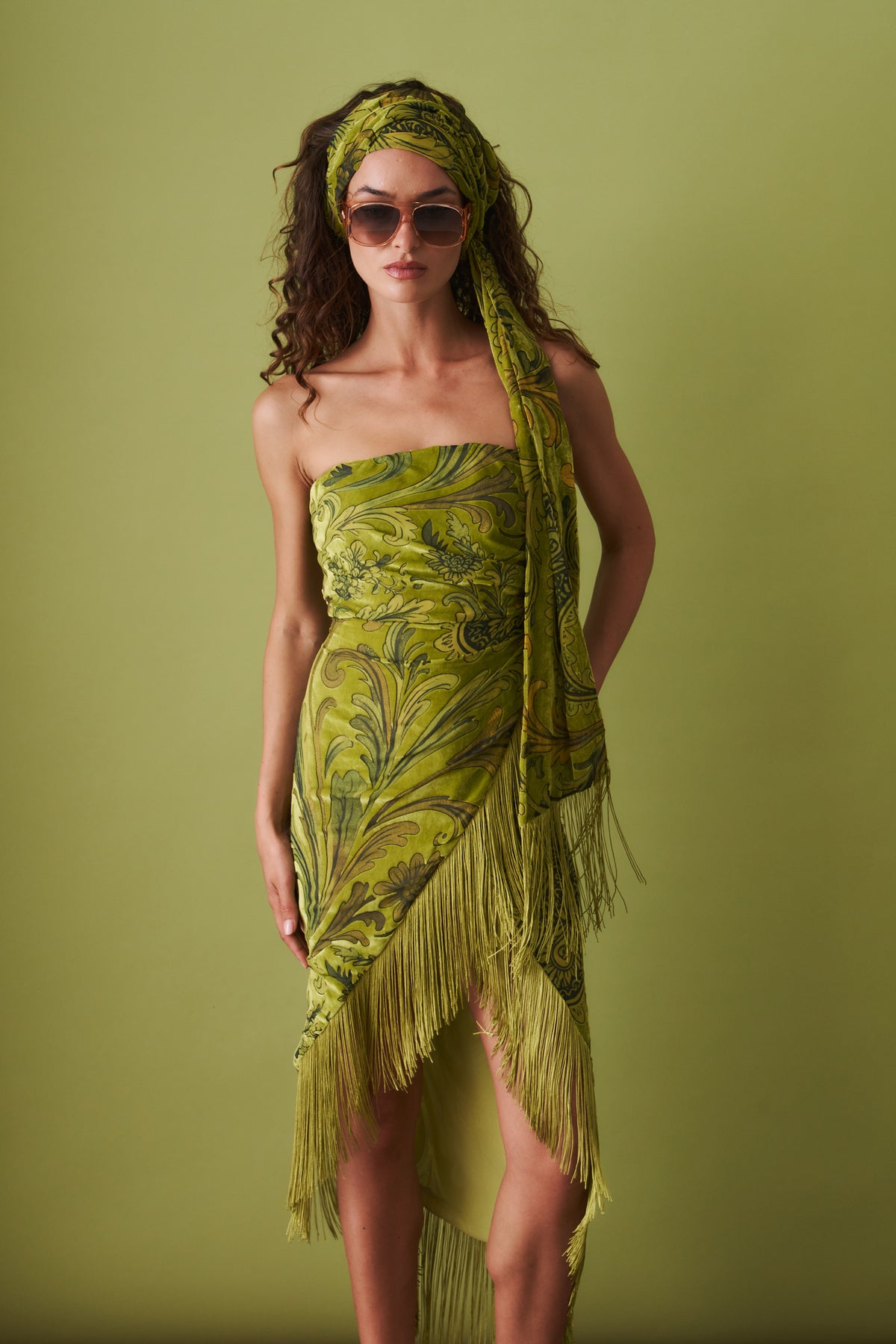 Statice Velvet Dress - DÉSORDRE