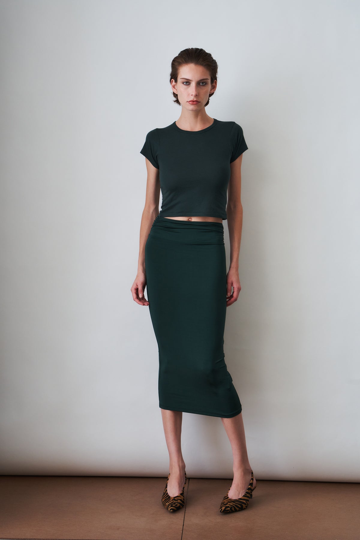 Short Sleeve Baby Tee Forest - DÉSORDRE