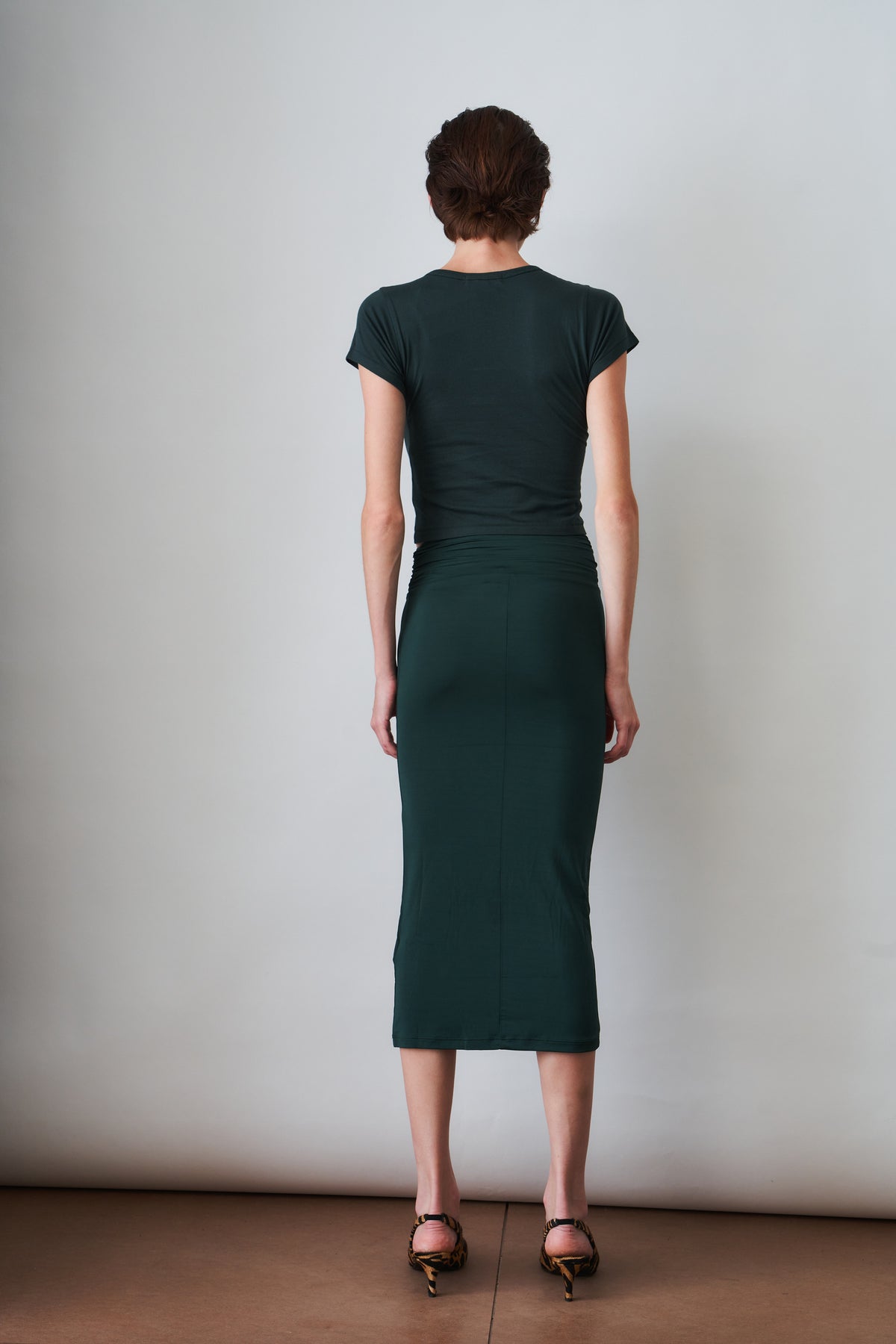 Elsa Midi Skirt Forest - DÉSORDRE
