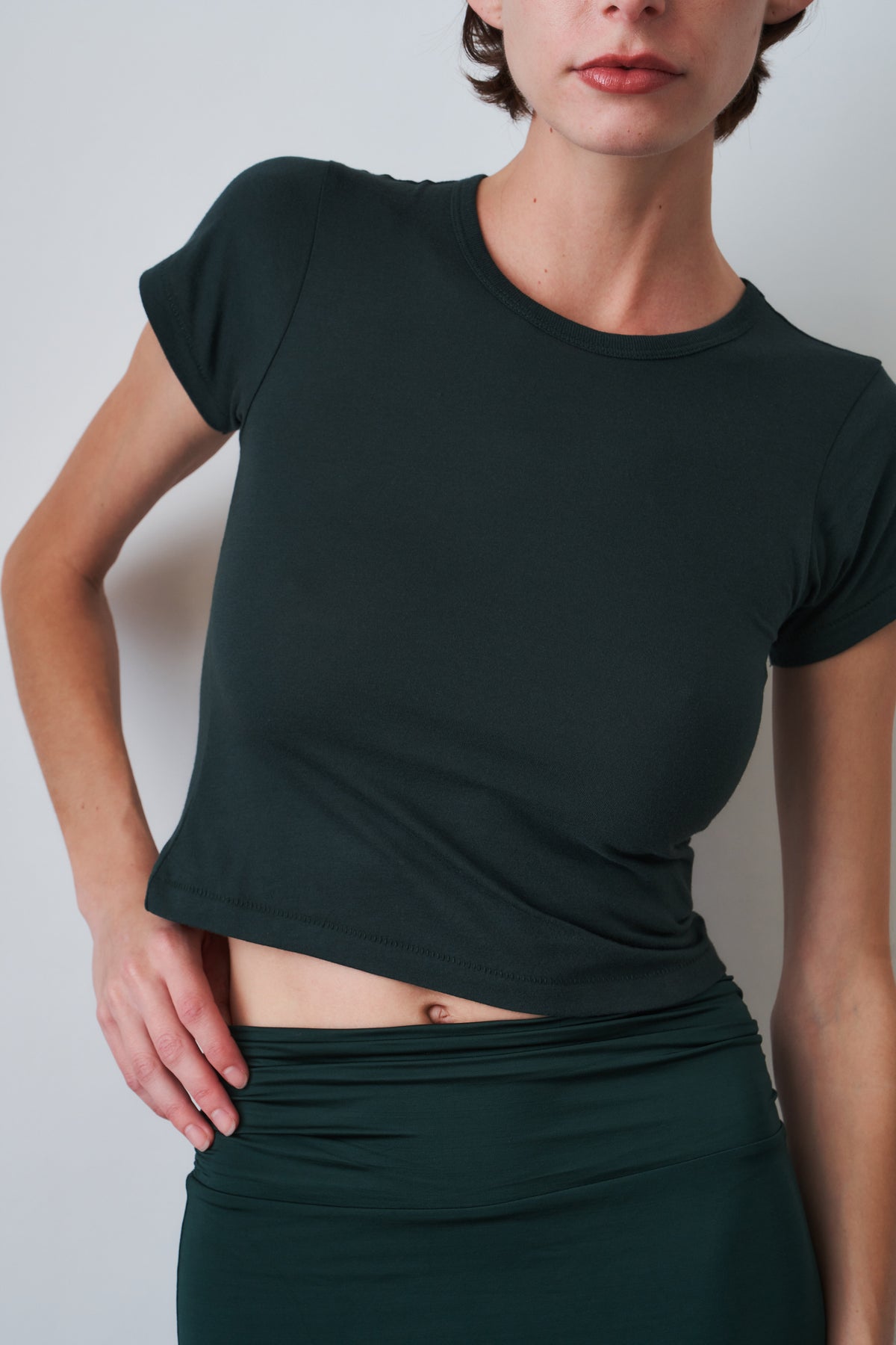 Short Sleeve Baby Tee Forest - DÉSORDRE