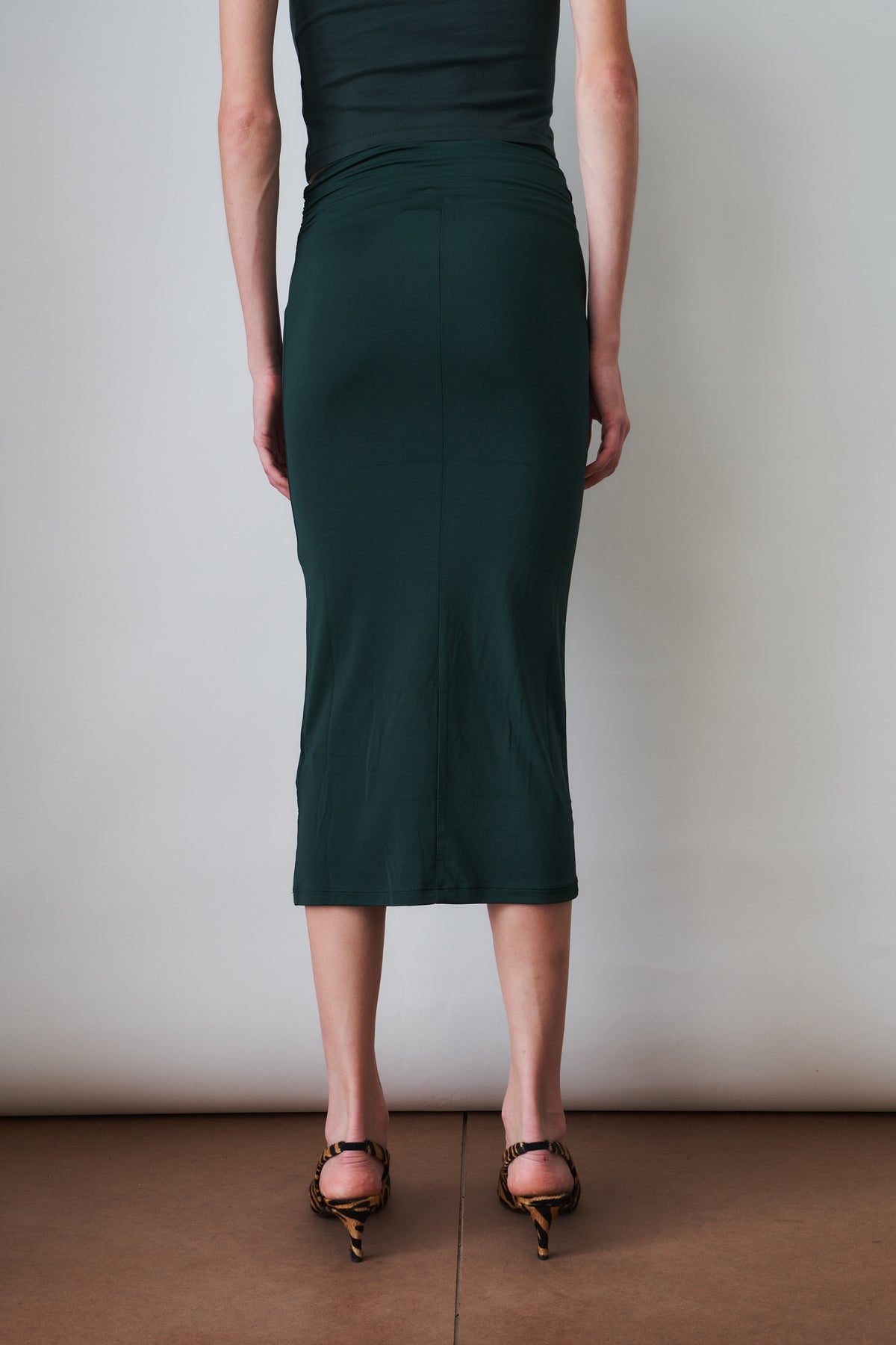 Elsa Midi Skirt Forest - DÉSORDRE