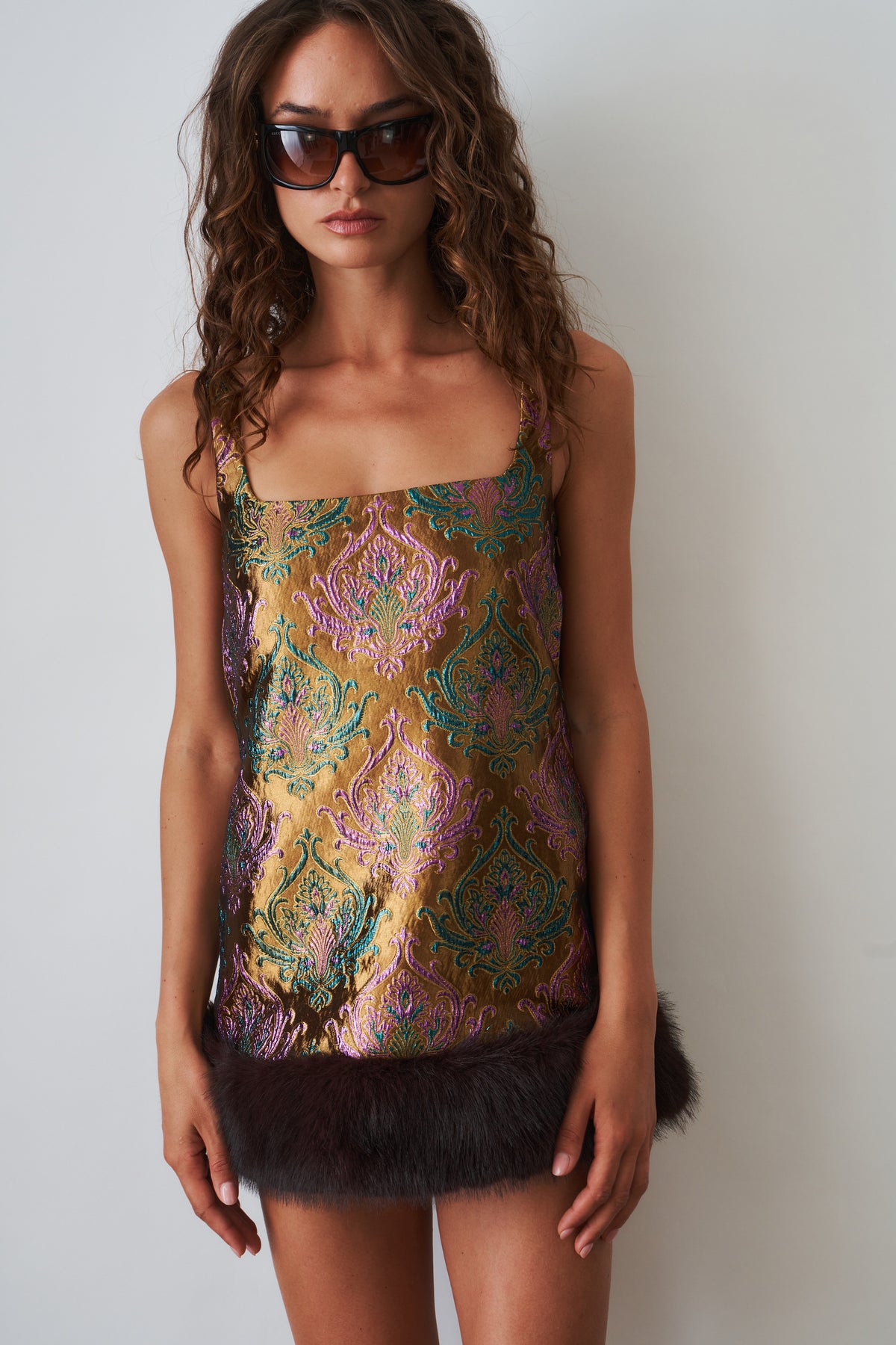 Sulvie Brocade Dress - DÉSORDRE