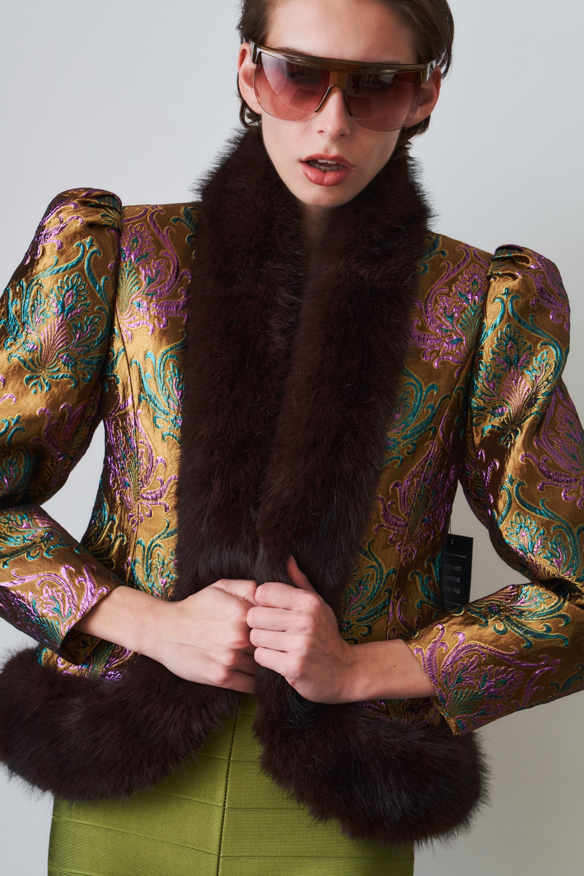 Delphira Brocade Jacket - DÉSORDRE