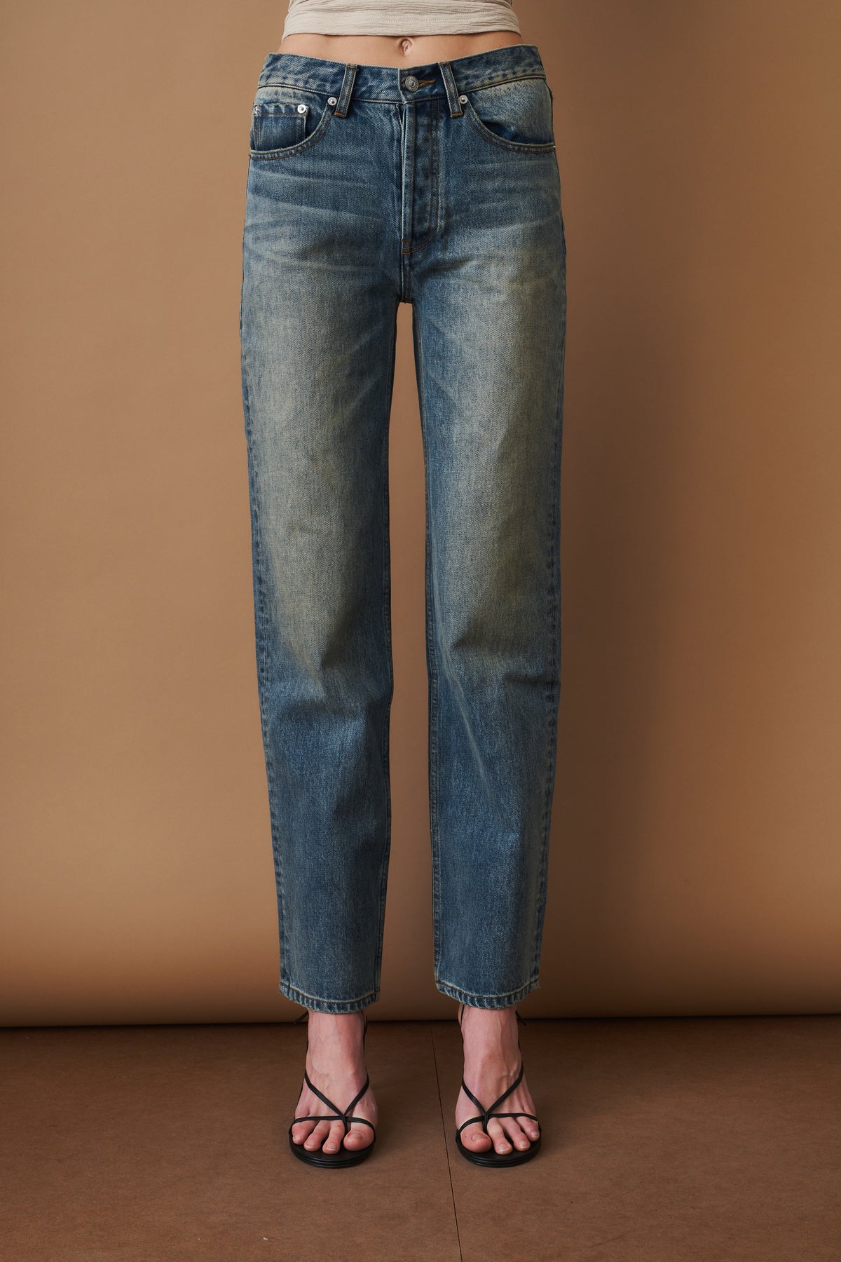 Straight Denim Jeans