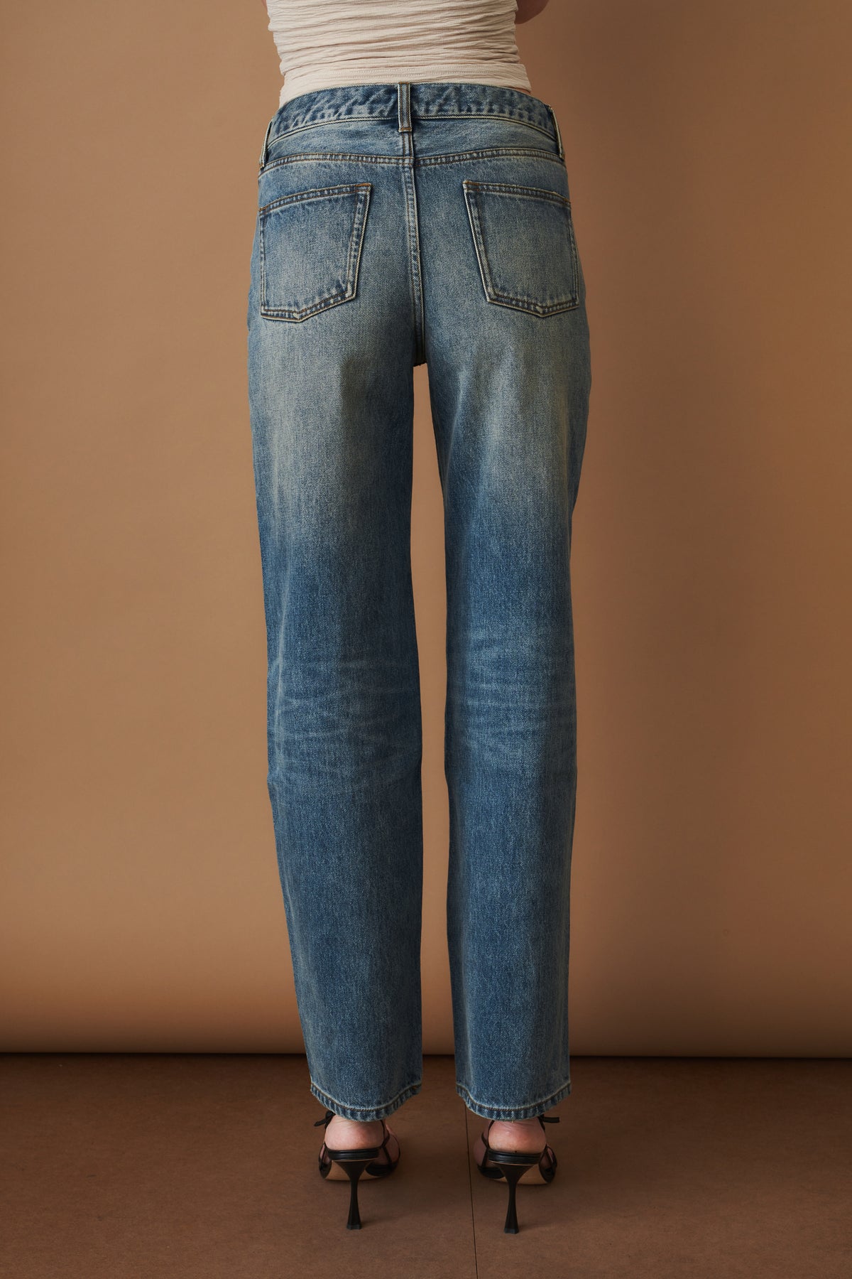 Straight Denim Jeans