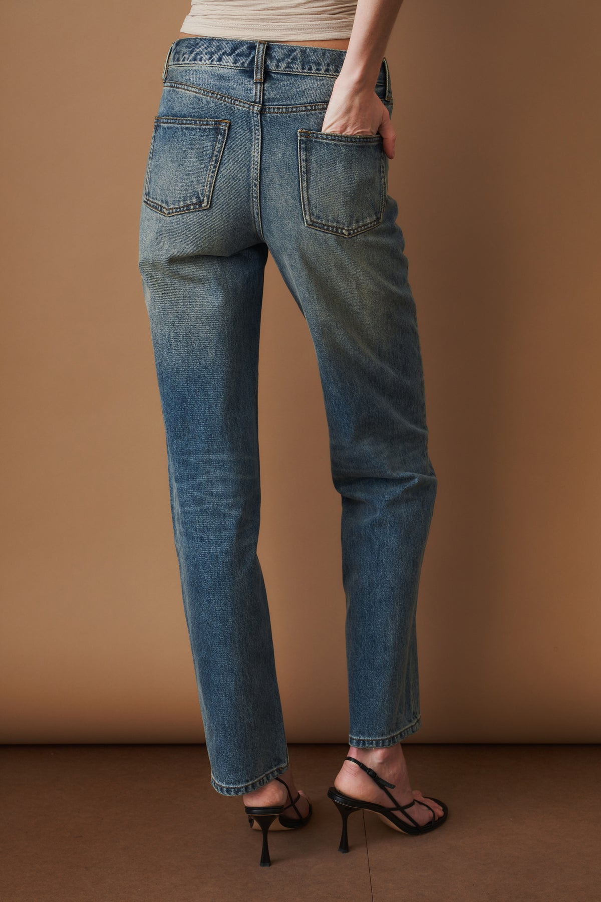 Straight Denim Jeans