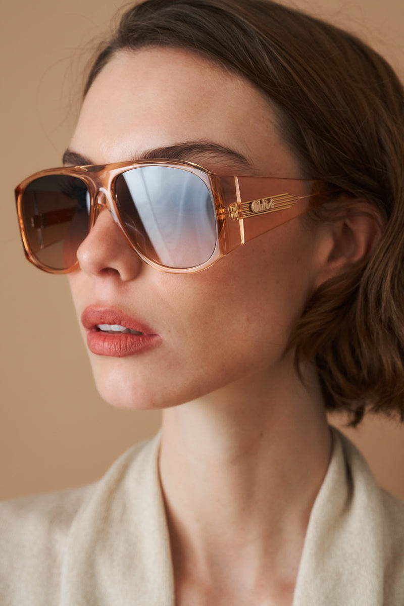 Pilot Orange Sunglasses