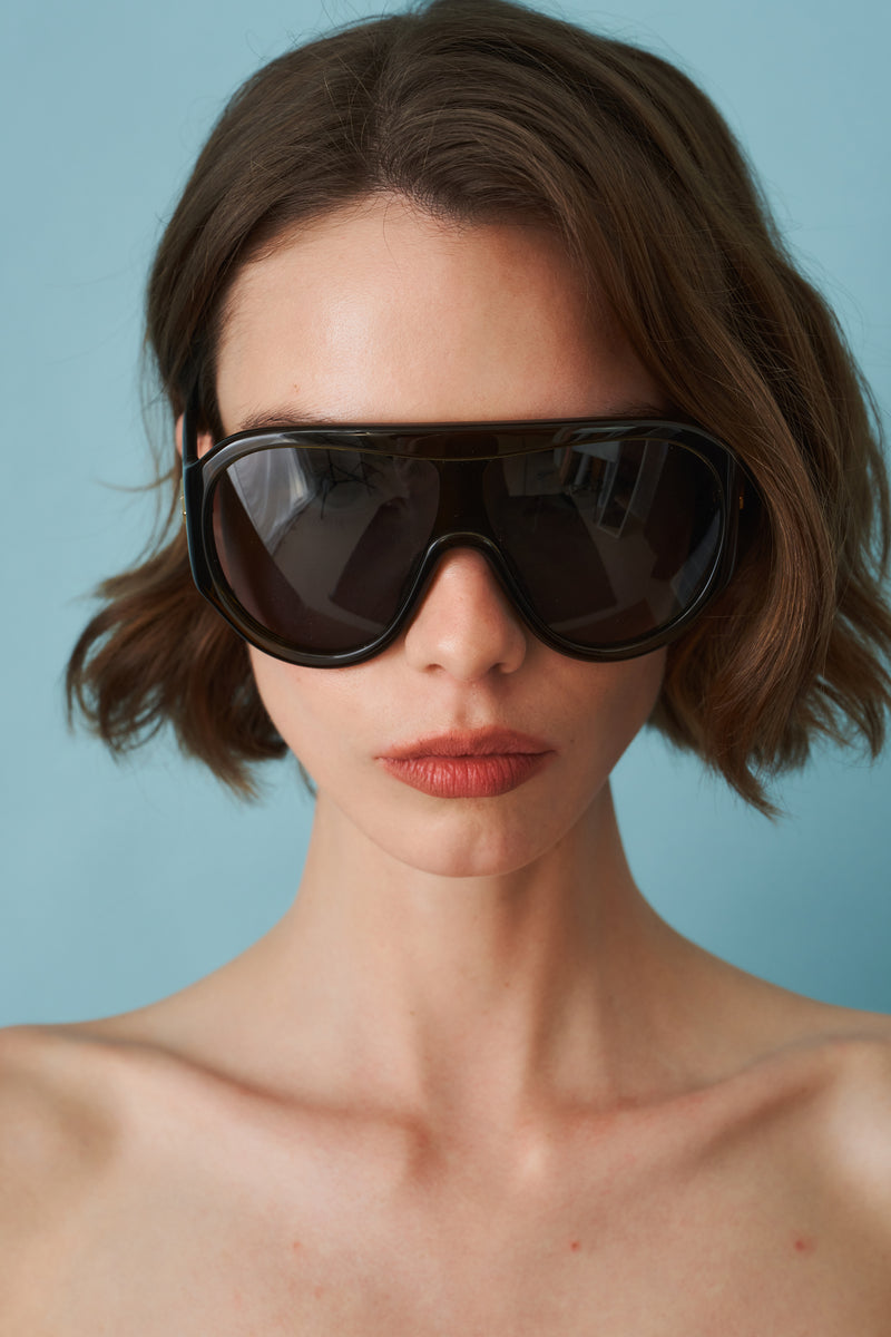 Green Mask Sunglasses