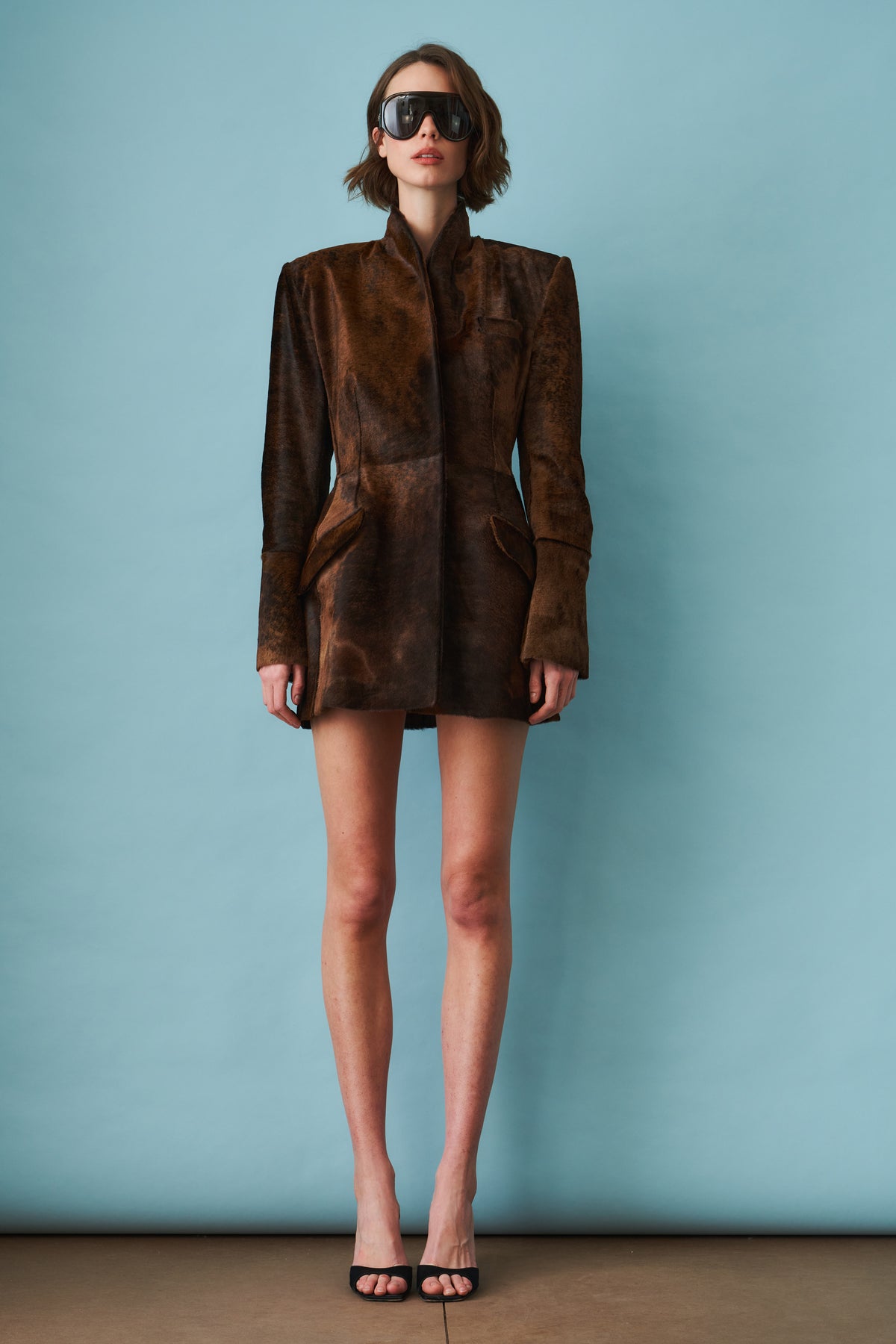 Leather Blazer