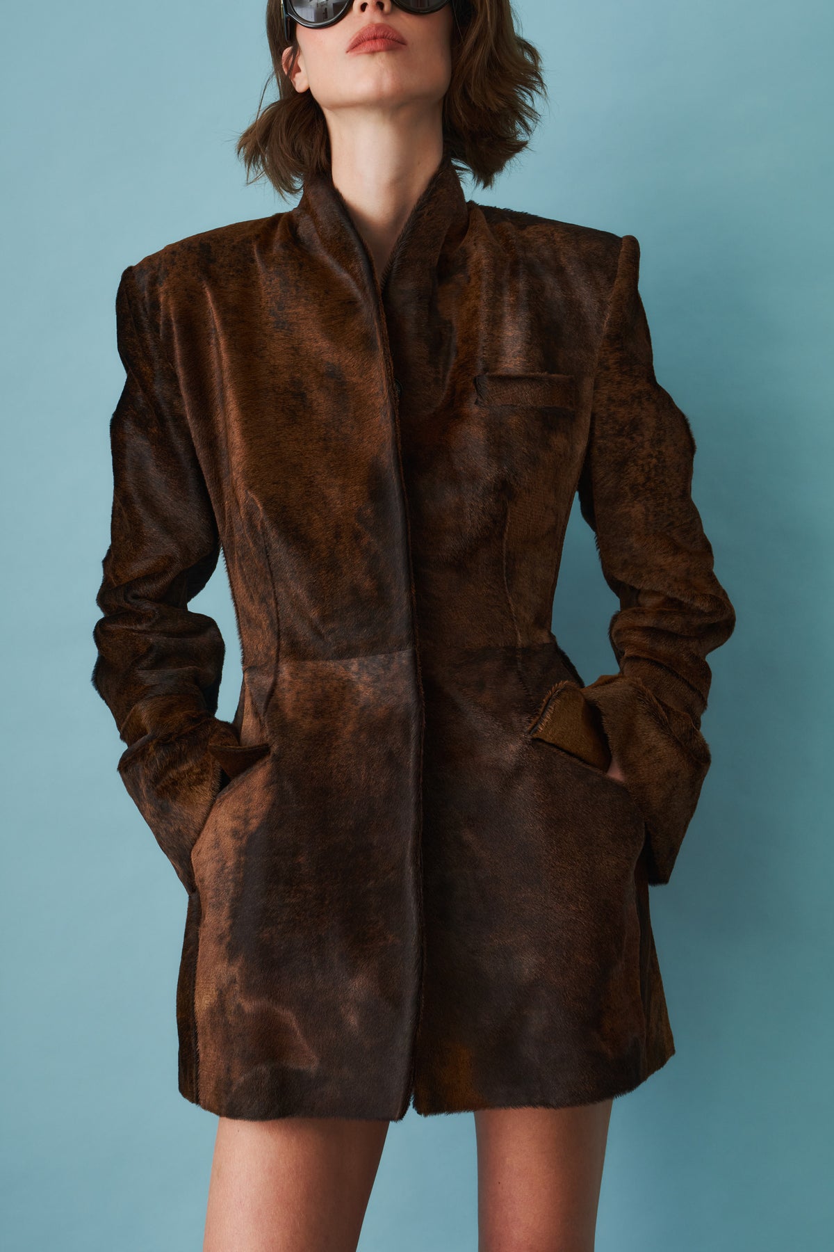 Leather Blazer