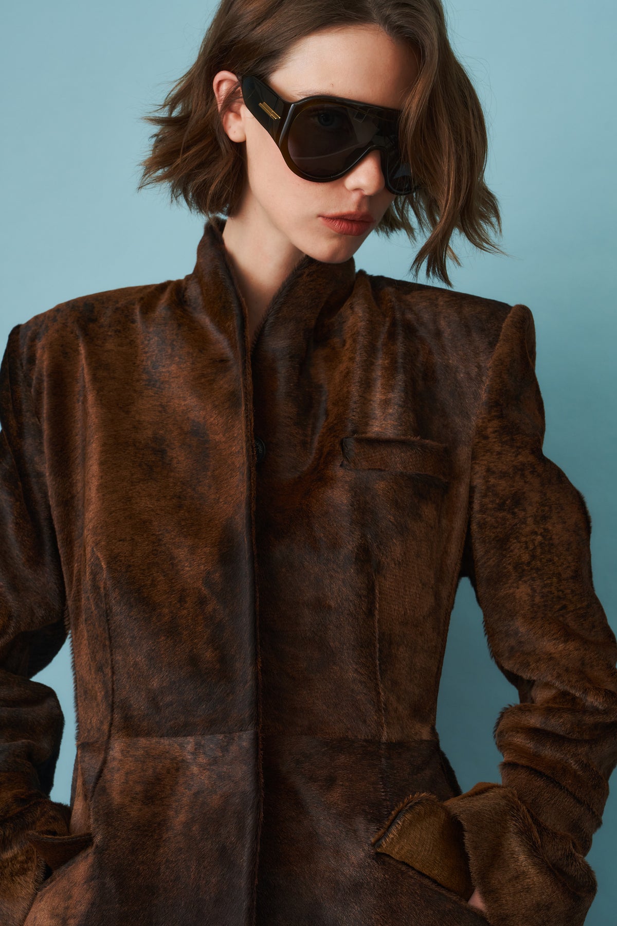 Leather Blazer