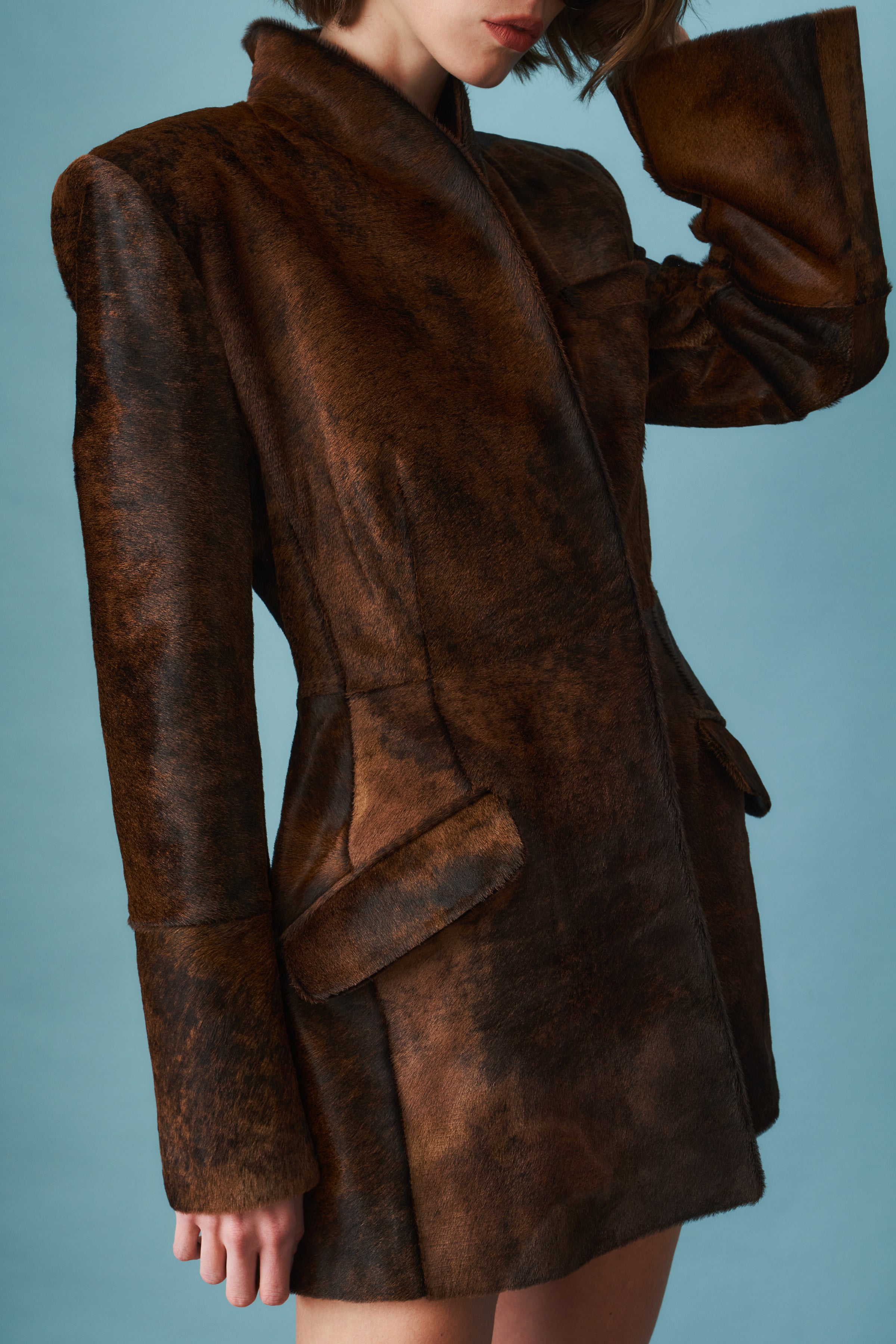 Leather Blazer