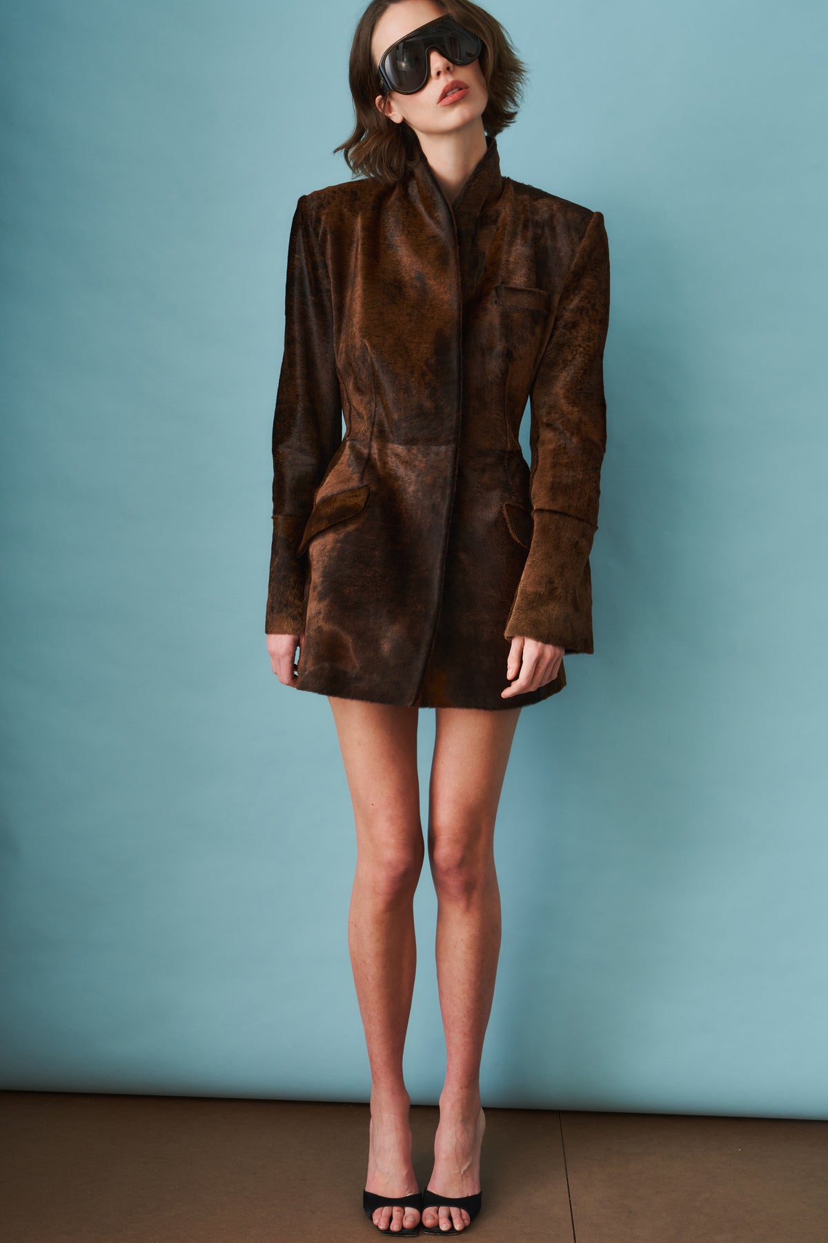 Leather Blazer