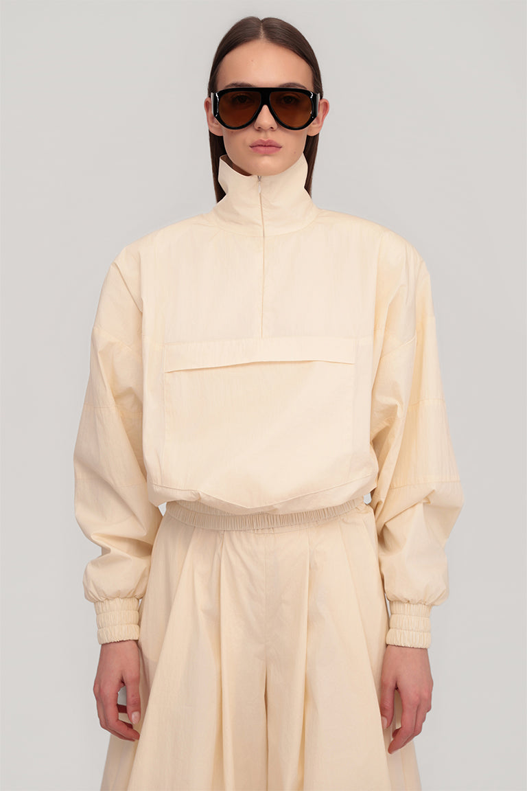 Sporty Jacket Butter Yellow - MOMS PANTS