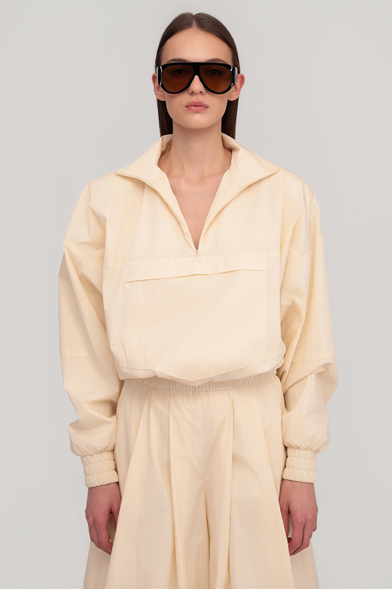 Sporty Jacket Butter Yellow - MOMS PANTS
