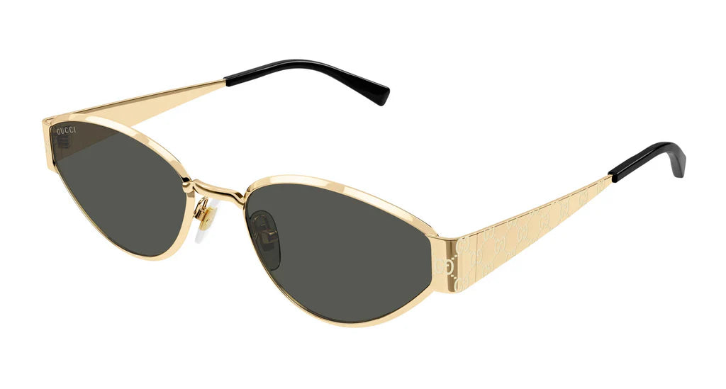 Cat Eye Gold Sunglasses