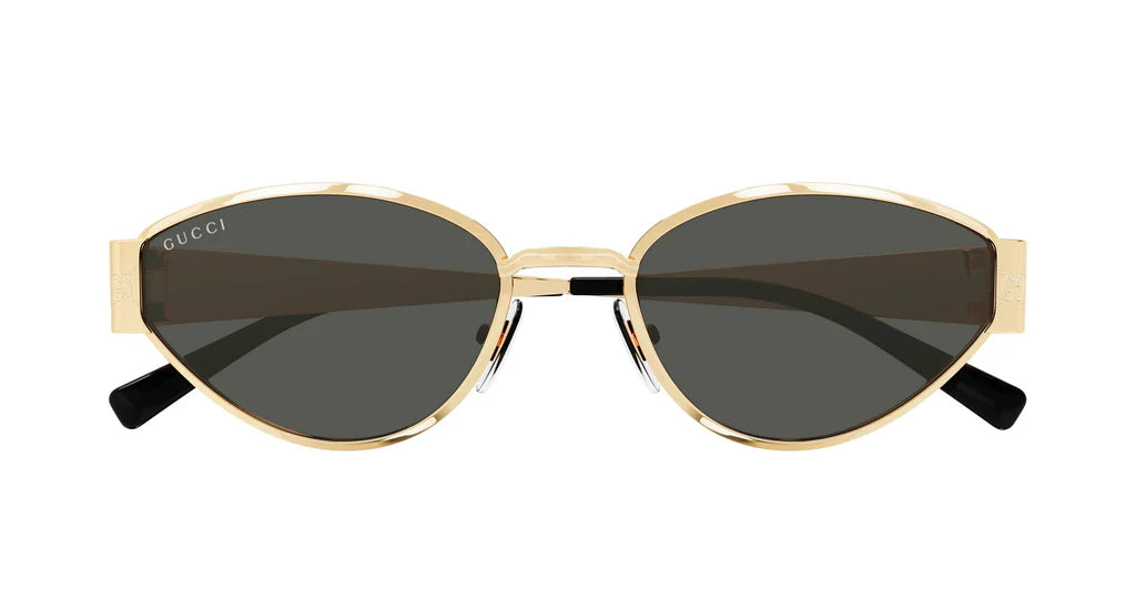 Cat Eye Gold Sunglasses