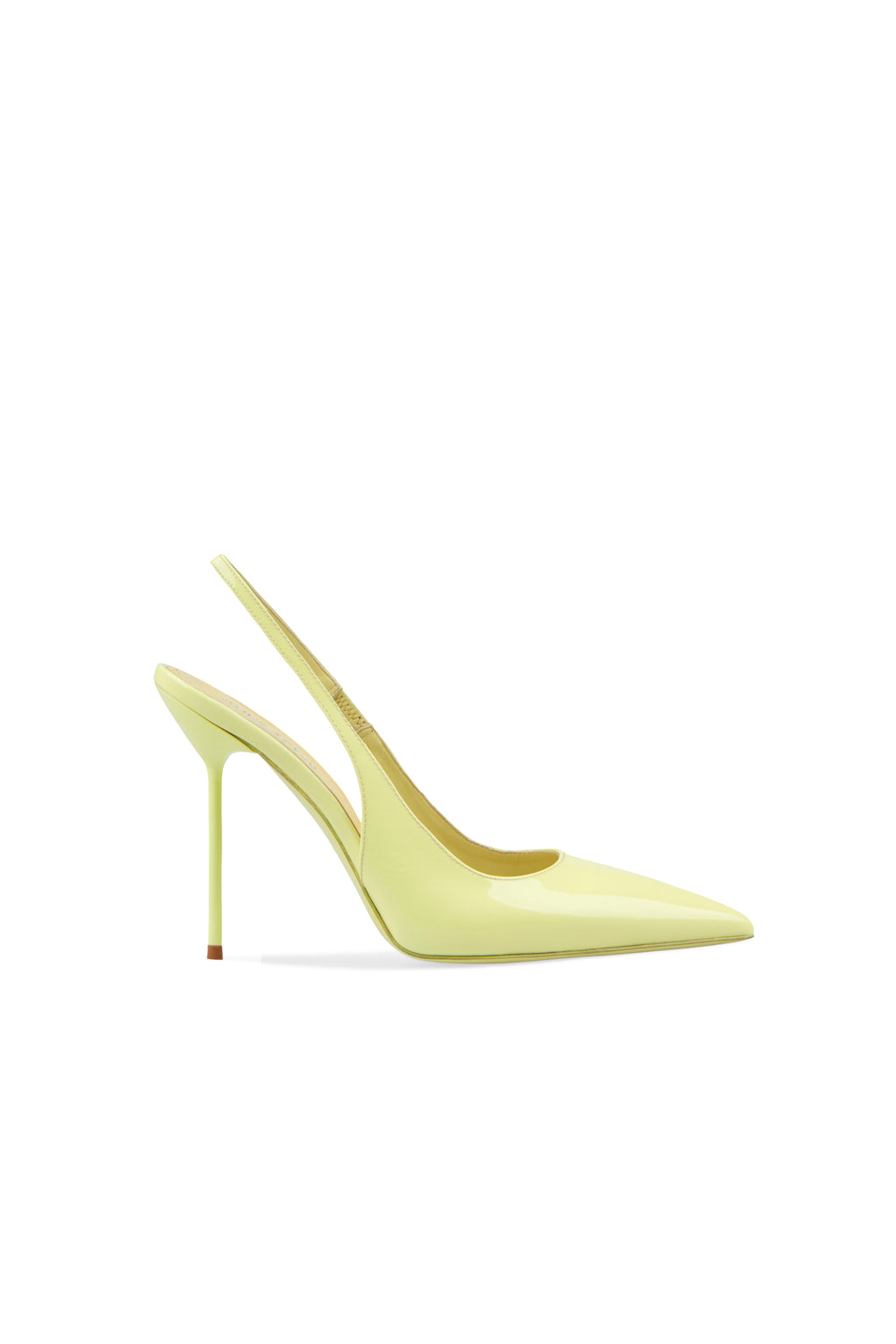 Lidia Banana Patent Slingback