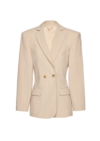 SS25 BLAZER 02 BEIGE