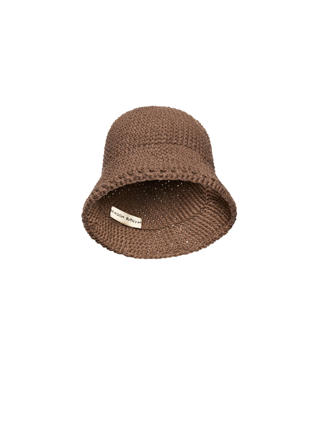 SS25 CROCHET 06 HAT BROWN