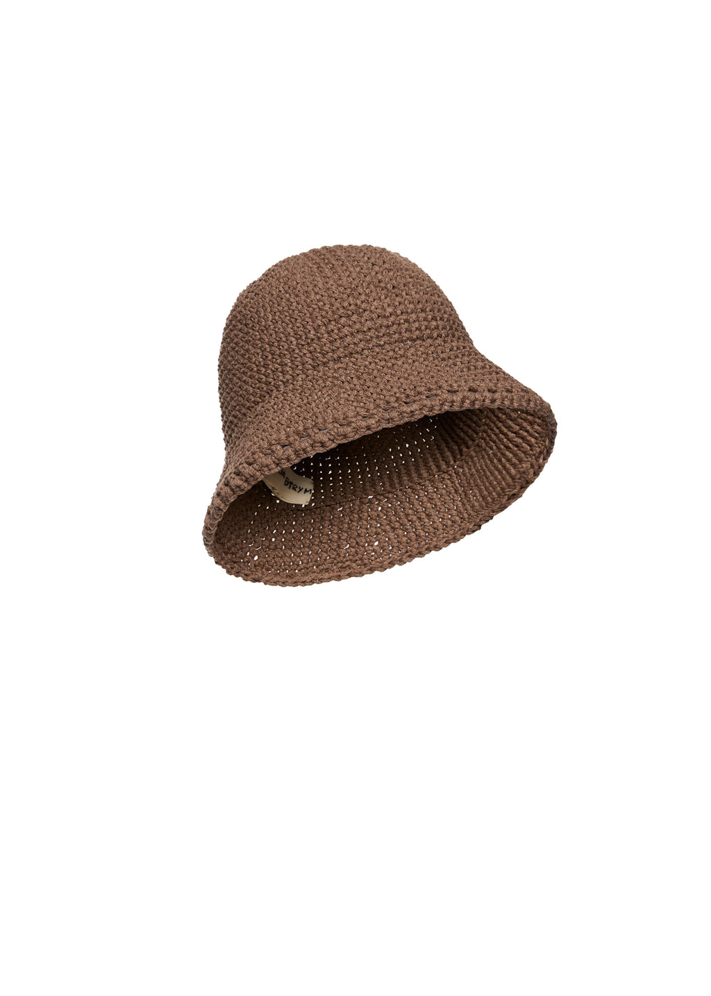 SS25 CROCHET 06 HAT BROWN