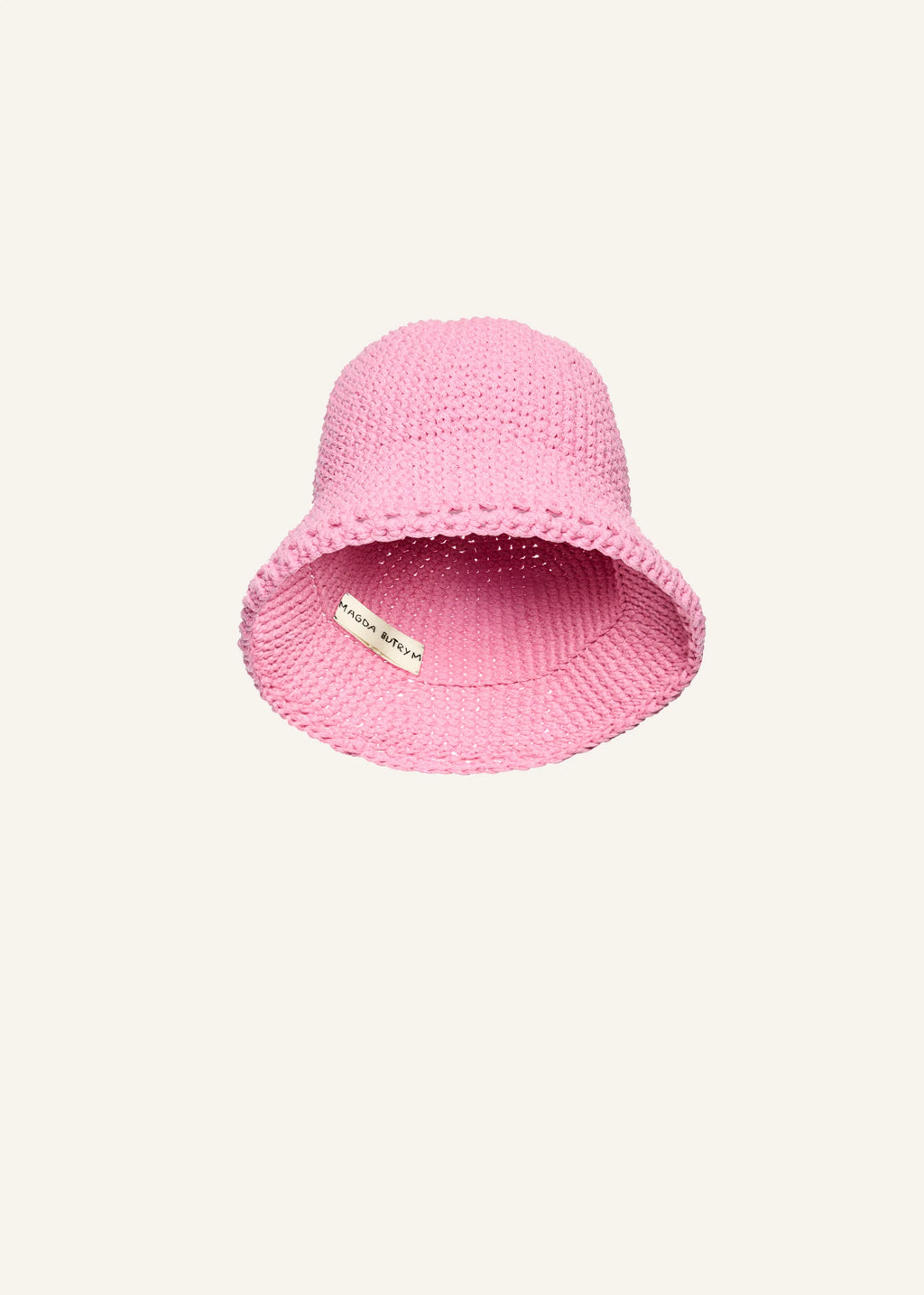 Crochet Bucket Hat Pink