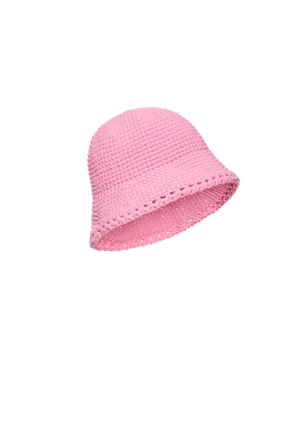 SS25 CROCHET 06 HAT PINK