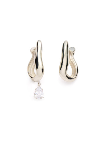 SS25 EARRINGS 09 RHODIUM SILVER