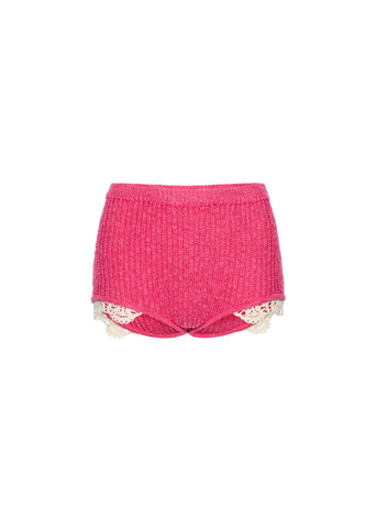 SS25 KNITWEAR 08 SHORTS PINK