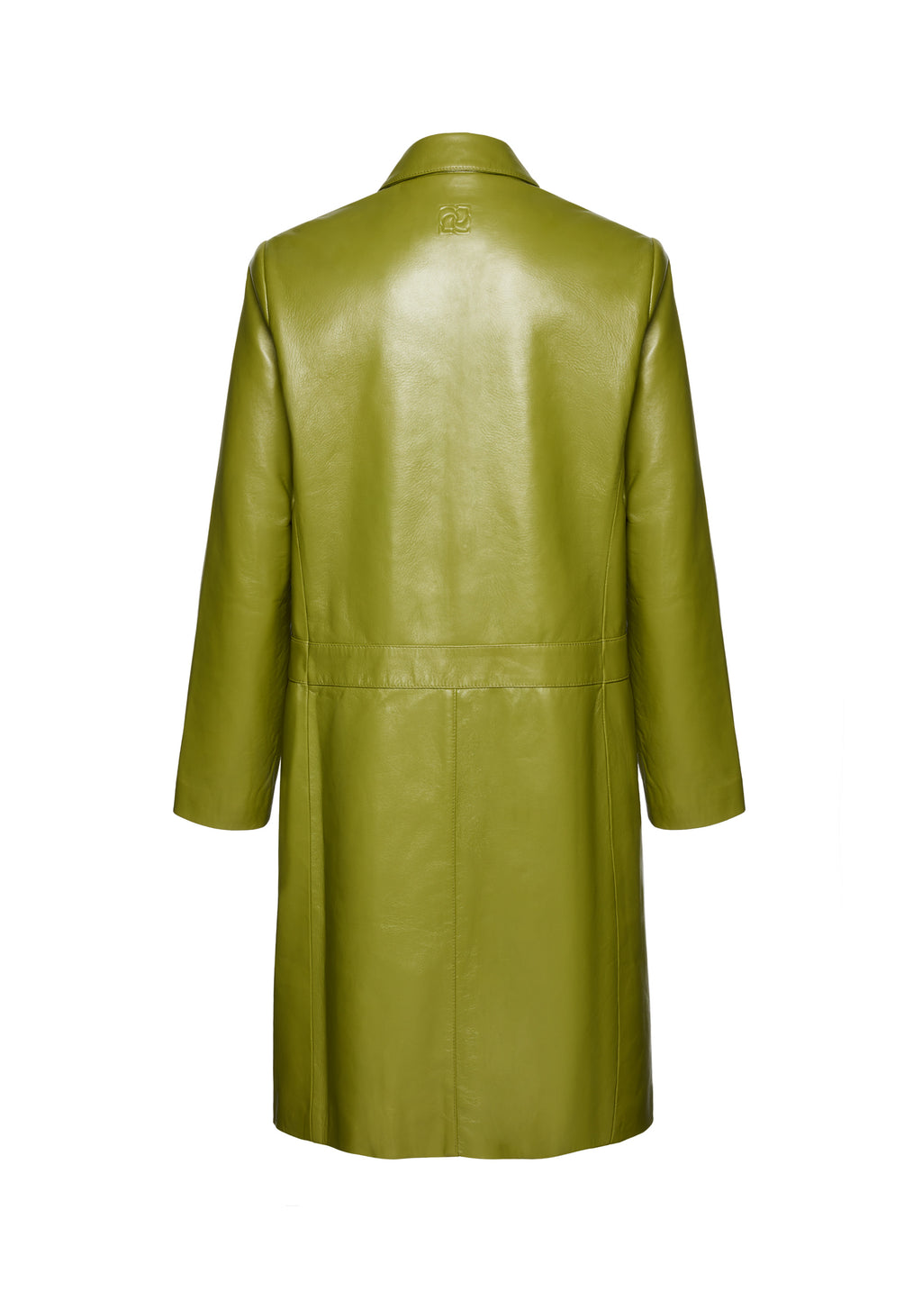 SS25 LEATHER 09 COAT GREEN