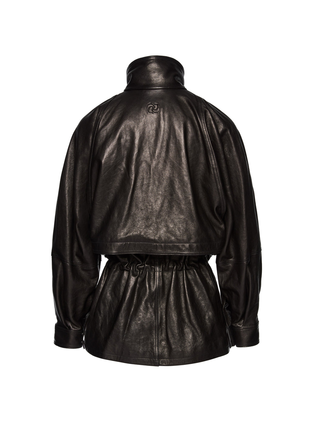 SS25 LEATHER 13 JACKET BLACK