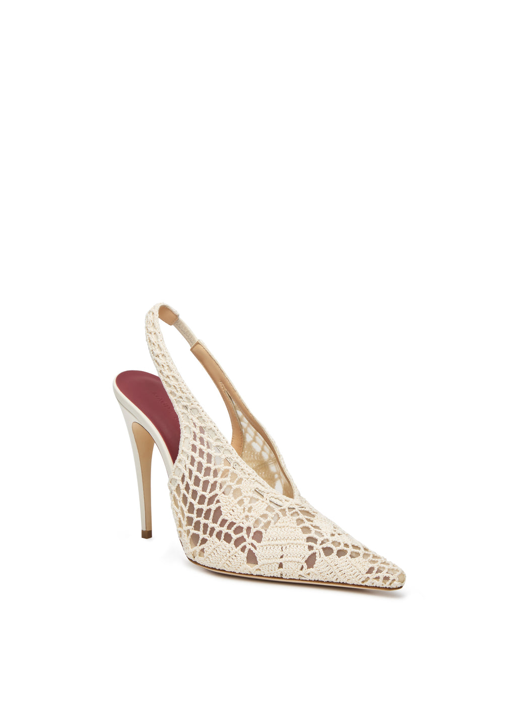 SS25 SLINGBACK CROCHET CREAM