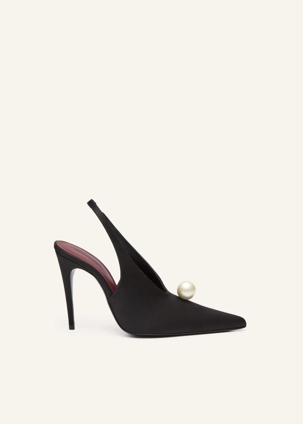 Pearl Slingback Pointed Heel