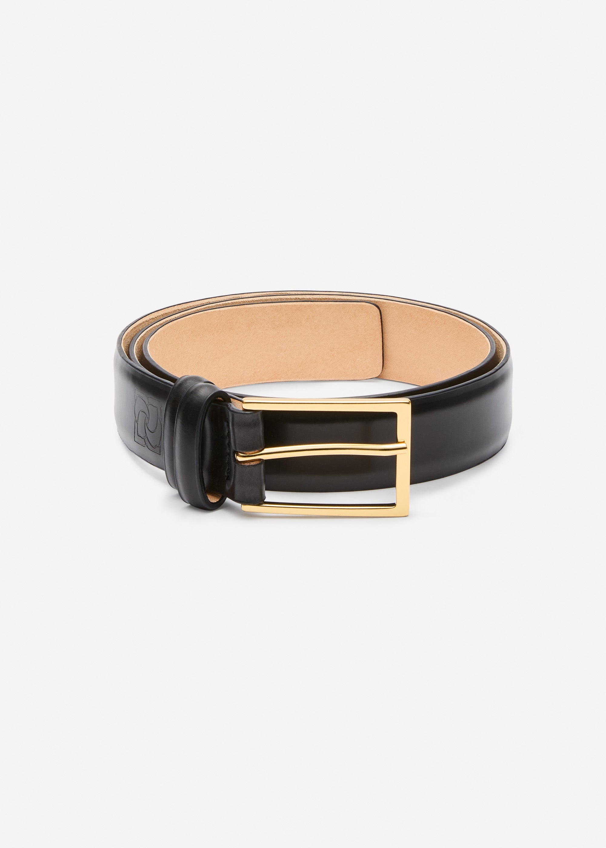 Leather Belt Black Gold - Magda Butrym