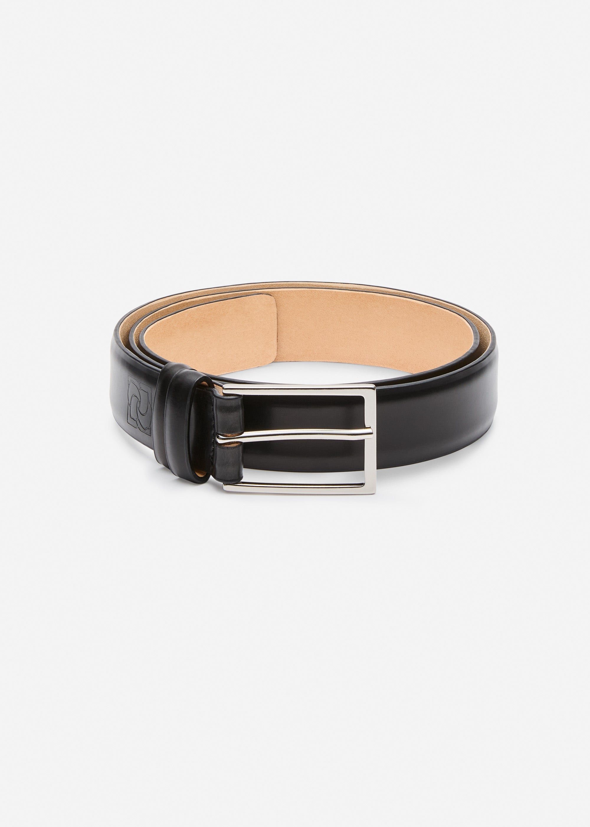 Leather Belt Black Silver - Magda Butrym