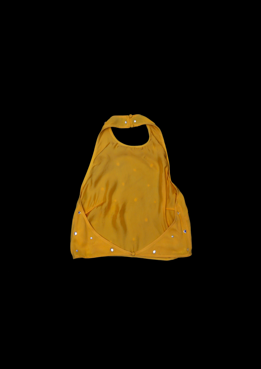Halter Crystal IV Yellow Top