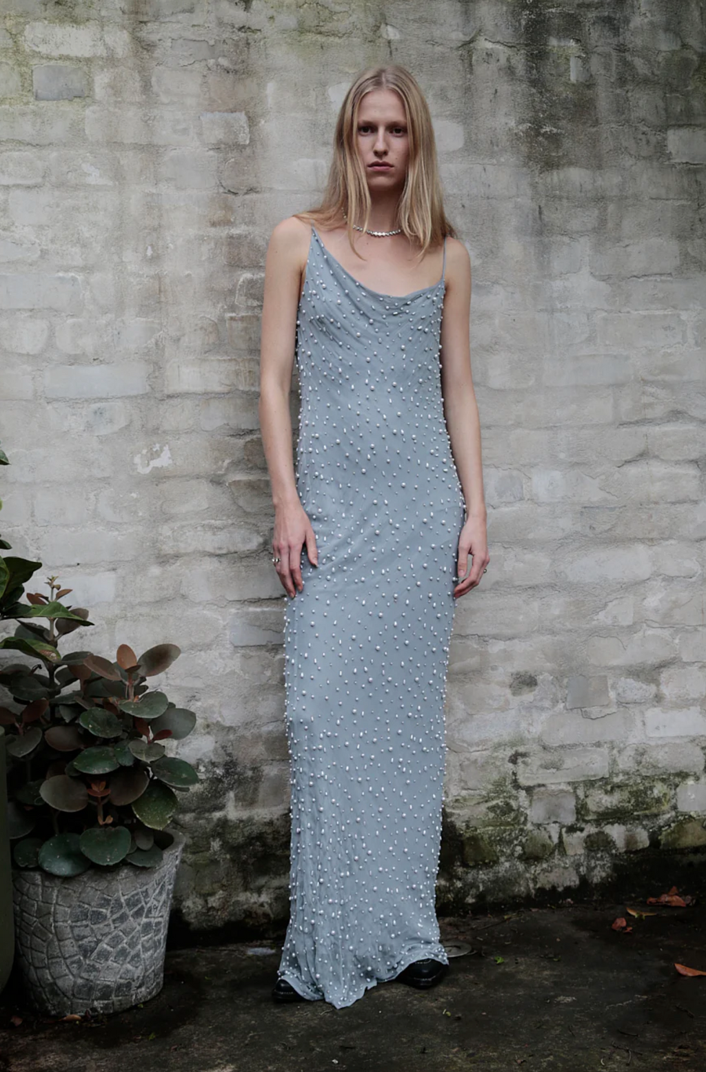 Pearl V Sky Blue Dress