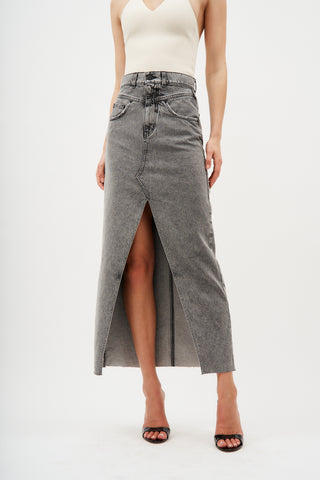 Aluta Grey Skirt - Désordre Boutique