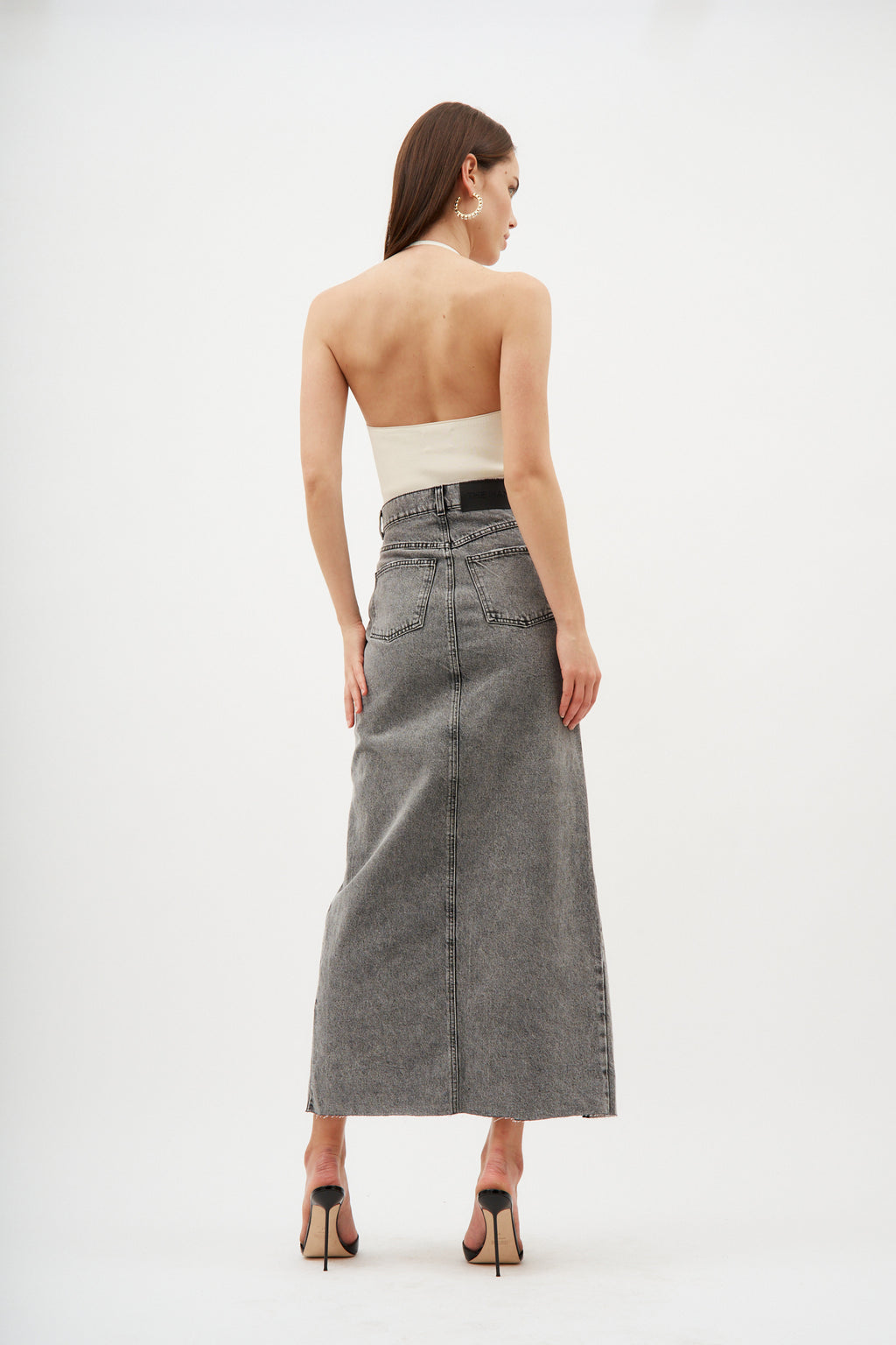 Aluta Grey Skirt - Désordre Boutique